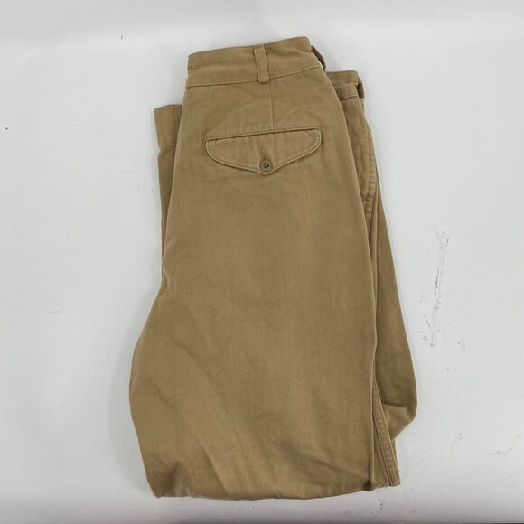 Beige High Rise Athletic Slim Jeans | Size 34 Regular - Picture 3 of 7